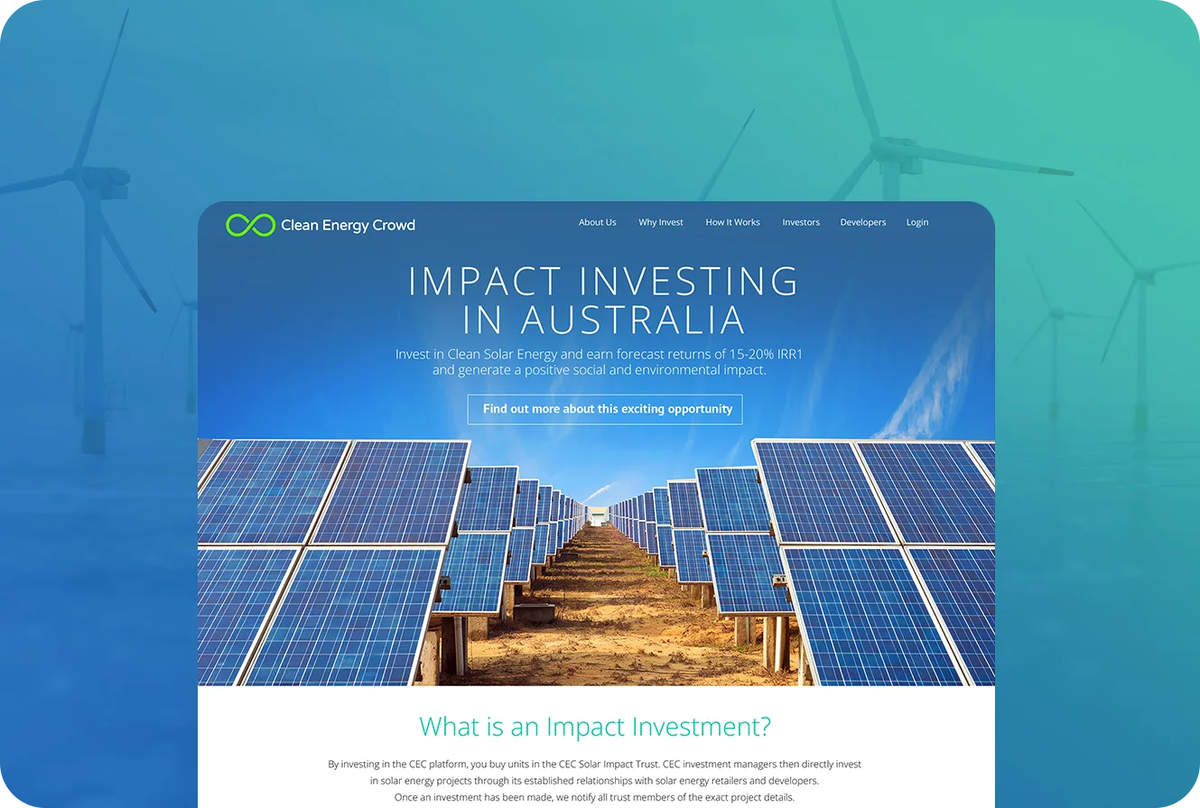 Our Work - Clean Energy Crowd